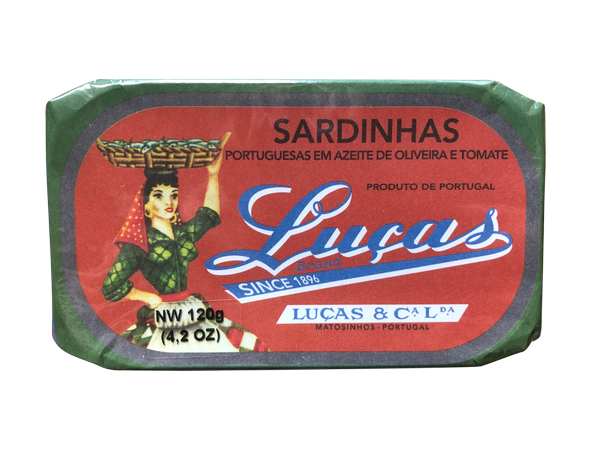 Luças Sardines in Olive Oil and Tomato