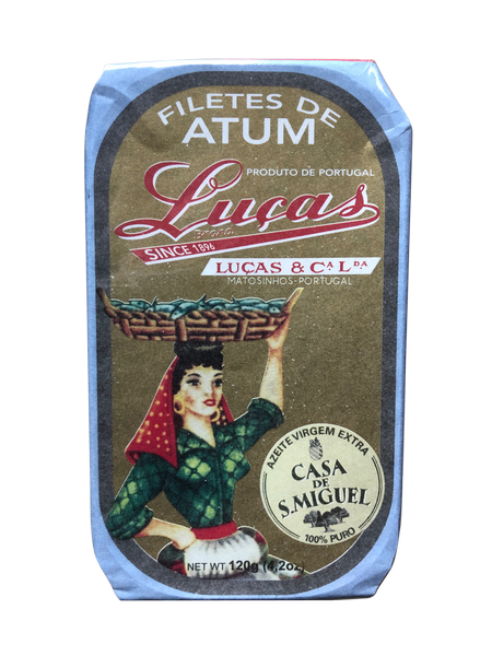 Luças Tuna Fillets in Extra Virgin Olive Oil