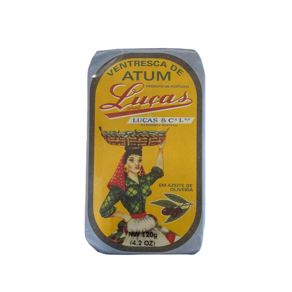 Luças Tuna Ventresca (Tuna Belly) Fillets in Olive Oil