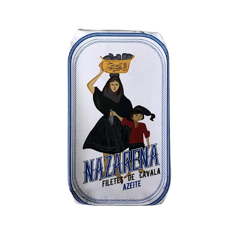 Nazarena Mackerel Fillets in Olive Oil-120gr – Portugalia Marketplace