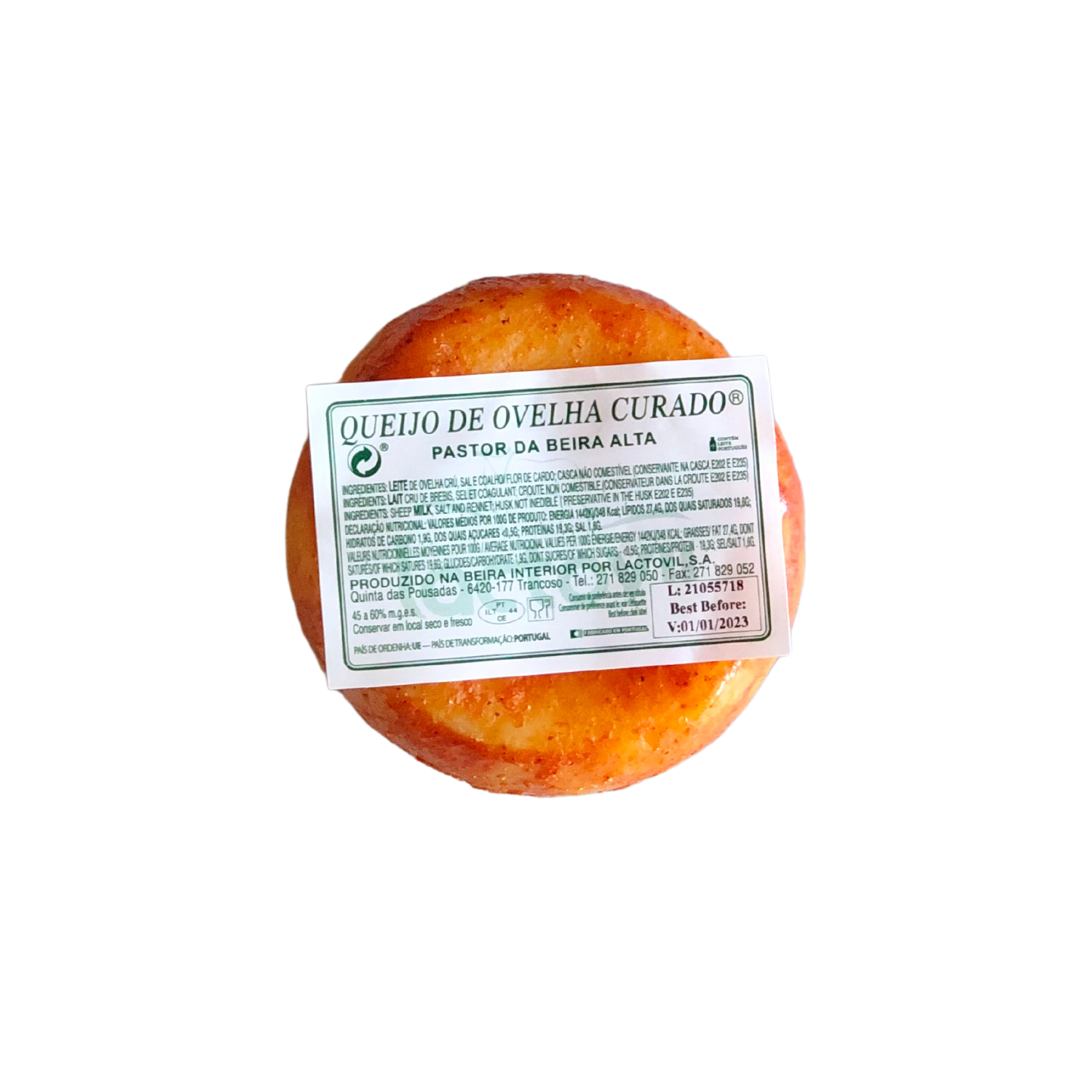 Pastor da Beira Alta - Queijo da Serra - Cured with Paprika