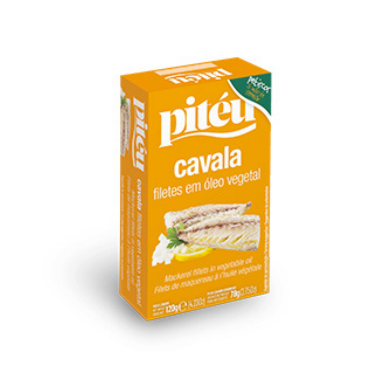Piteu Mackerel Fillets in Vegetable Oil – Portugalia Marketplace