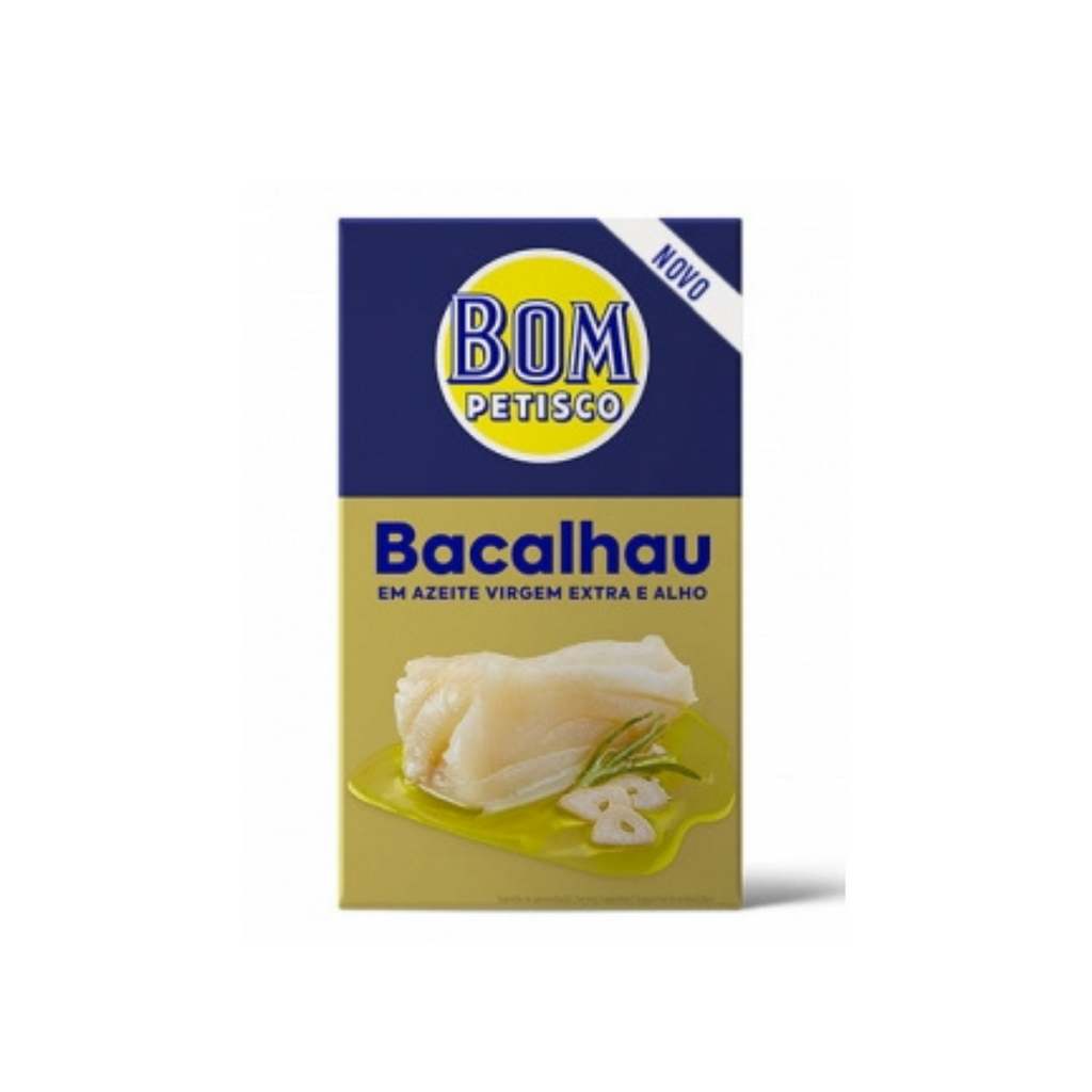 Bom Petisco Codfish in Extra Virgin Oil and Garlic