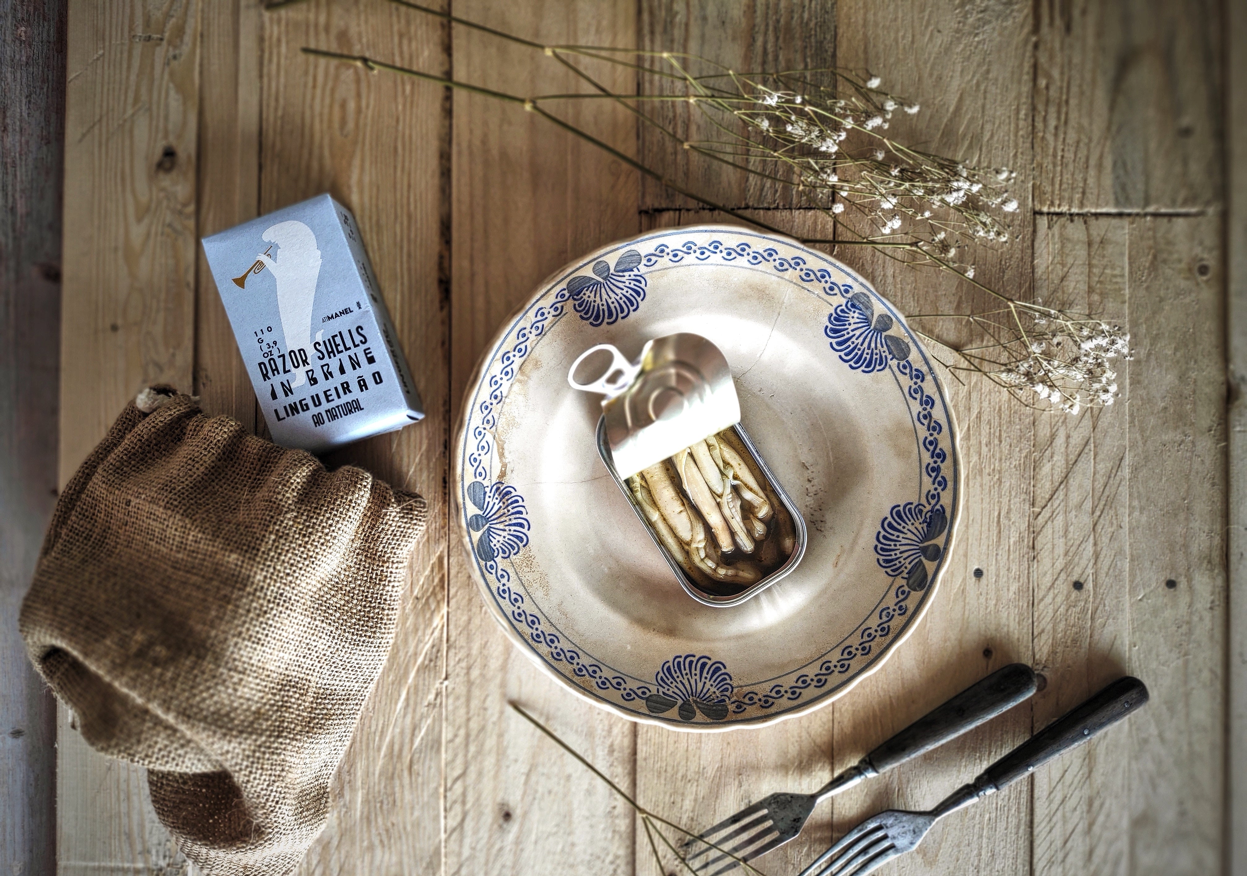 Ati Manel Razor Shells in Brine