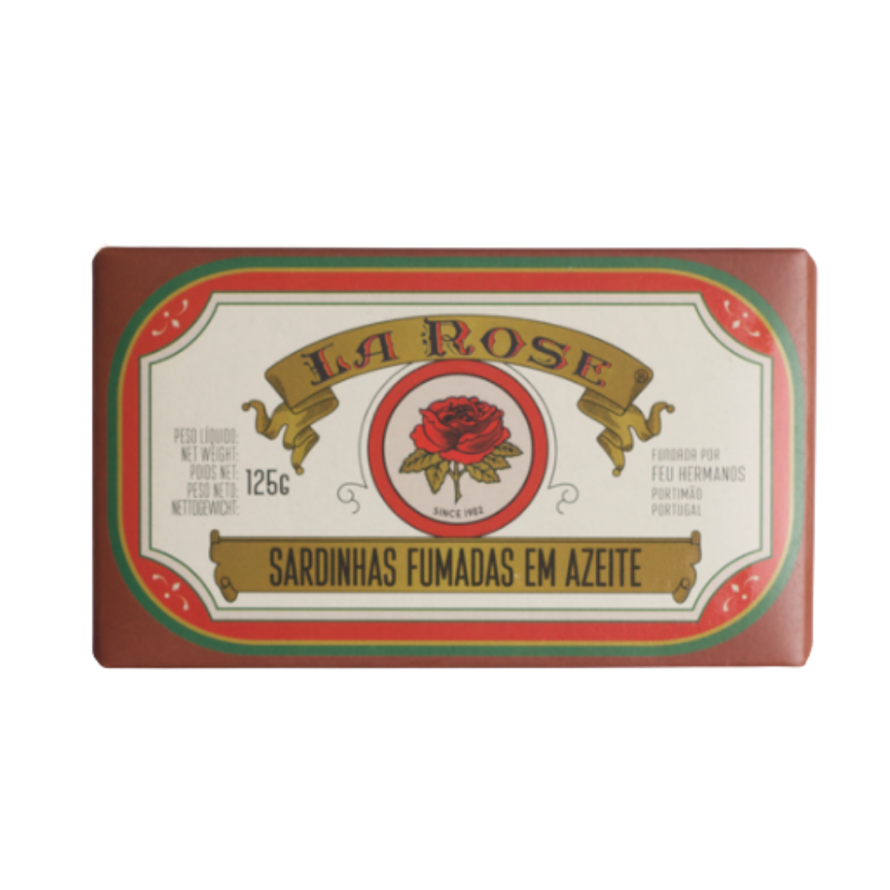 La Rose Smoked Sardines in Olive Oil