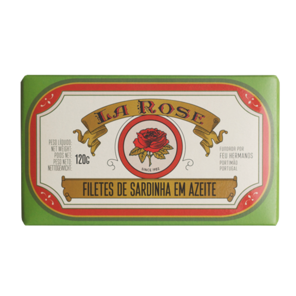 La Rose Sardine Fillets in Olive Oil
