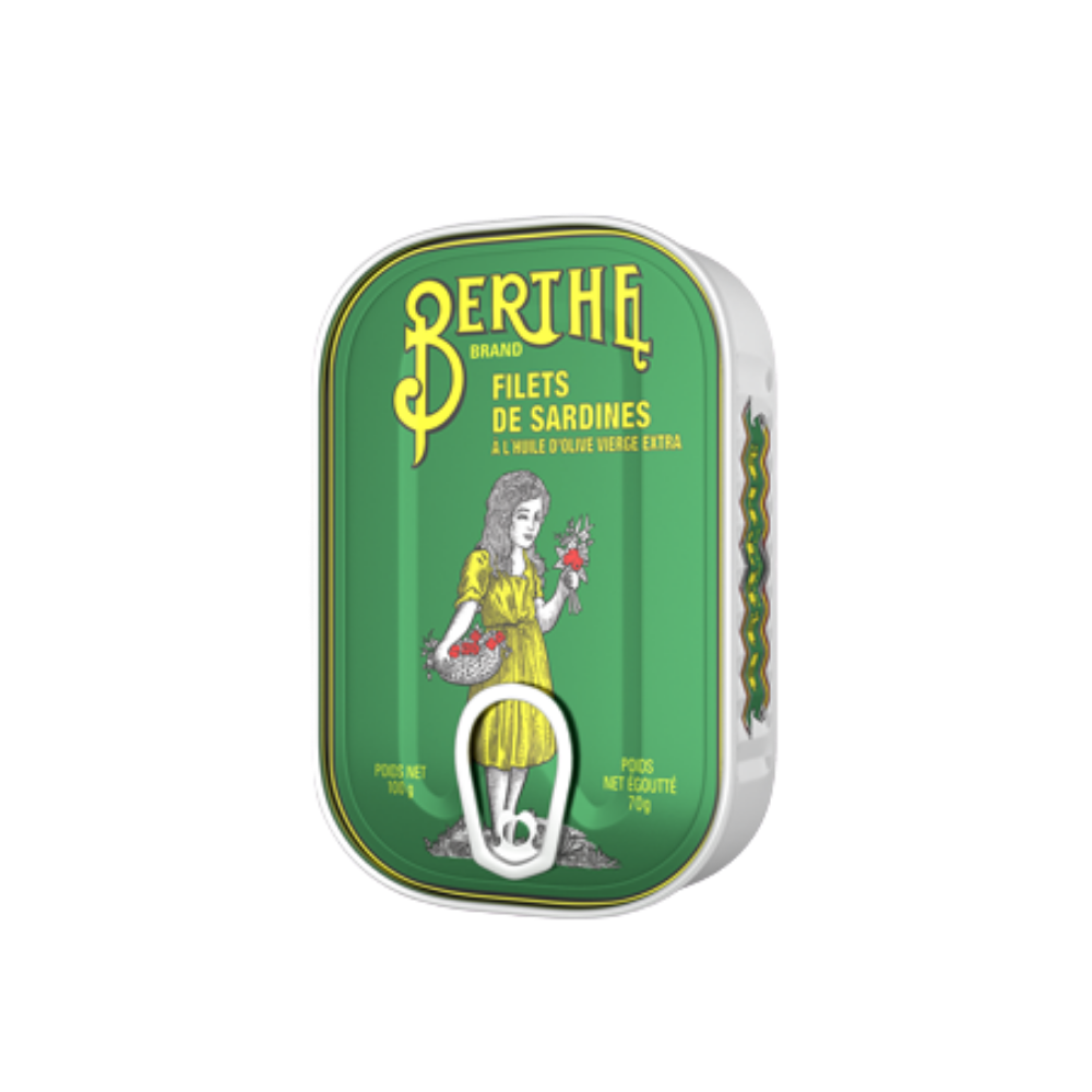 Berthe Sardine Fillets in Extra Virgin Olive Oil