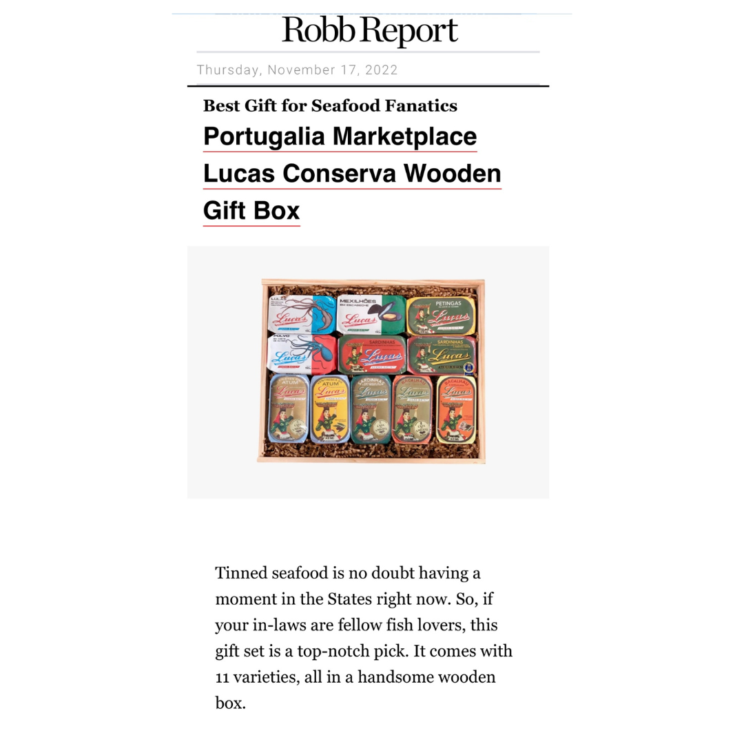 Luças Conserva Wooden Gift Box