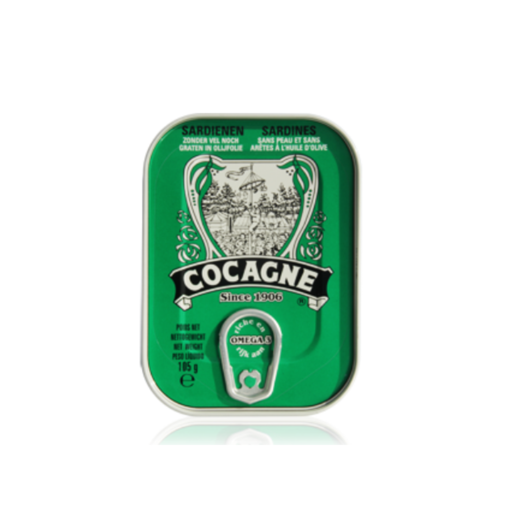 Cocagne Skinless and Boneless Sardines in Olive Oil