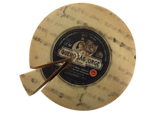 São Jorge Cheese Aged 12 Months DOP (Denominação de Origem Protegida)