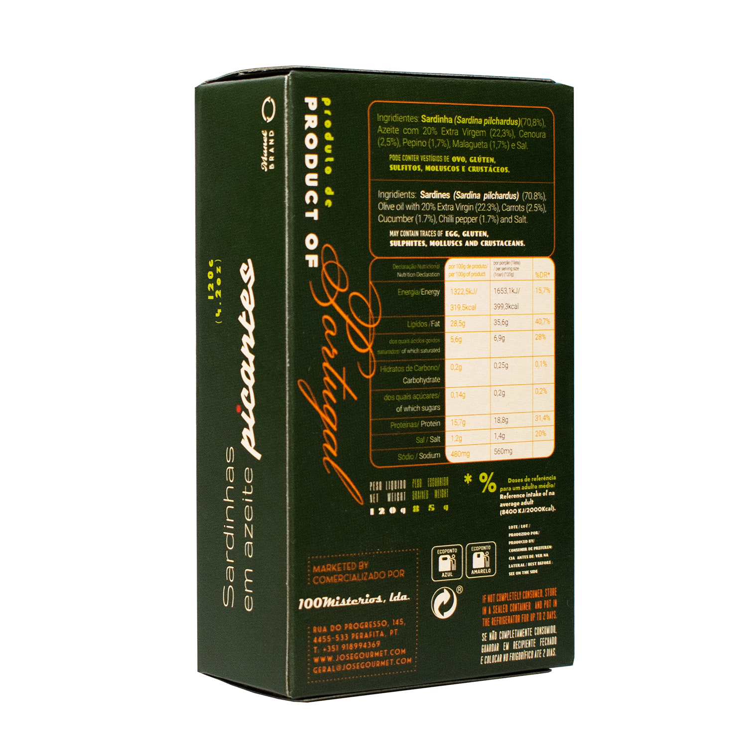 Ati Manel Sardines in Spiced Olive Oil