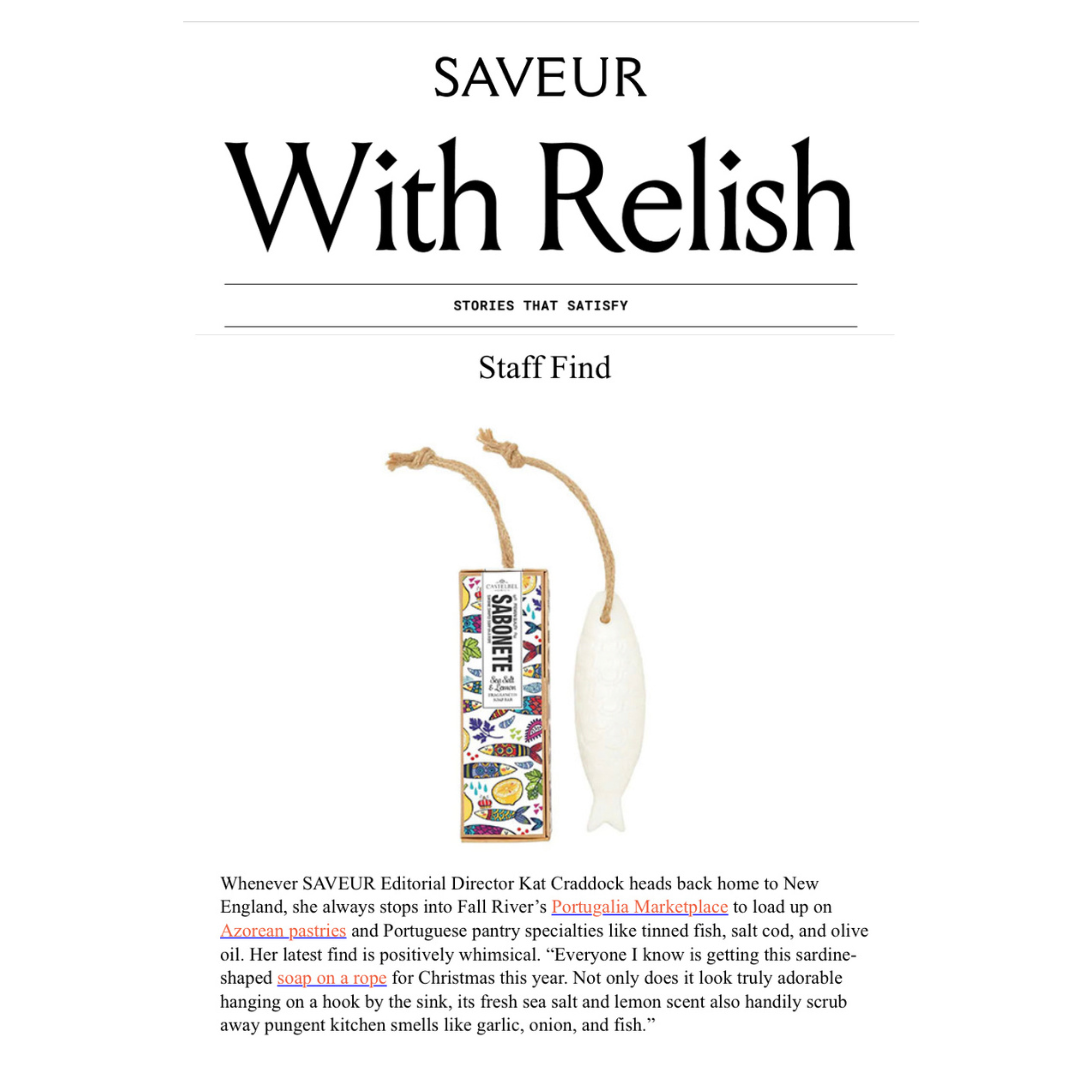 Castelbel Sardine Sea Salt and Lemon Scented Soap