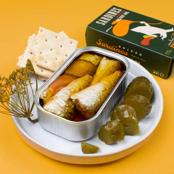 Ati Manel Sardines in Spiced Olive Oil
