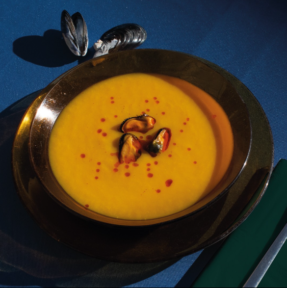 Ati Manel Spiced Mussels in Pickled Sauce