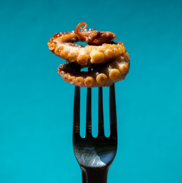 Ati Manel Octopus in Garlic Sauce