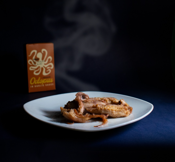 Ati Manel Octopus in Garlic Sauce