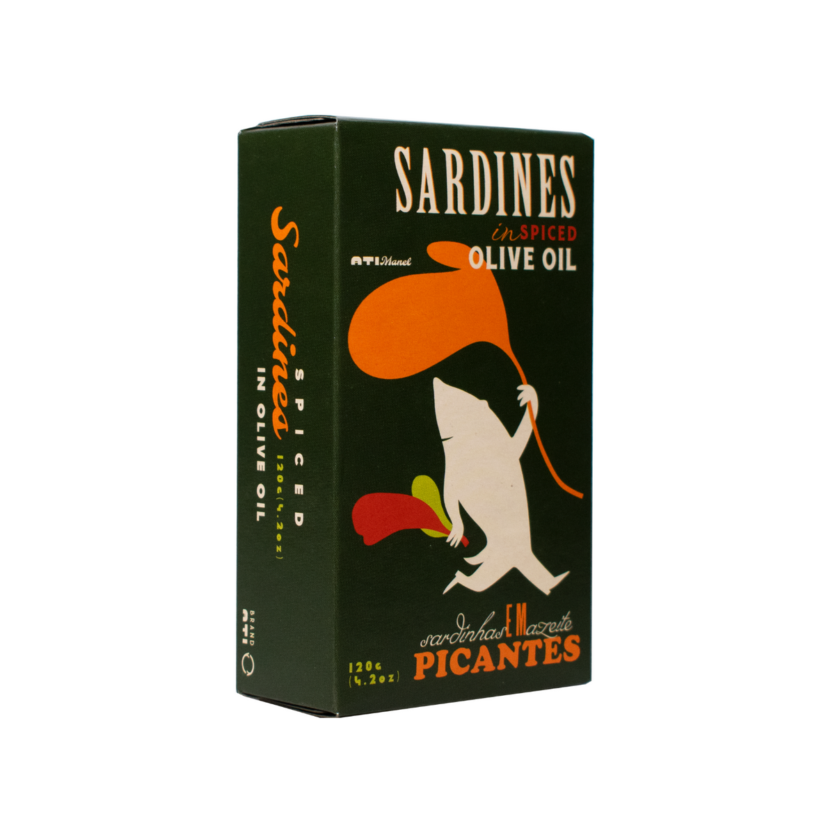 Ati Manel Sardines in Spiced Olive Oil | Portugalia Marketplace