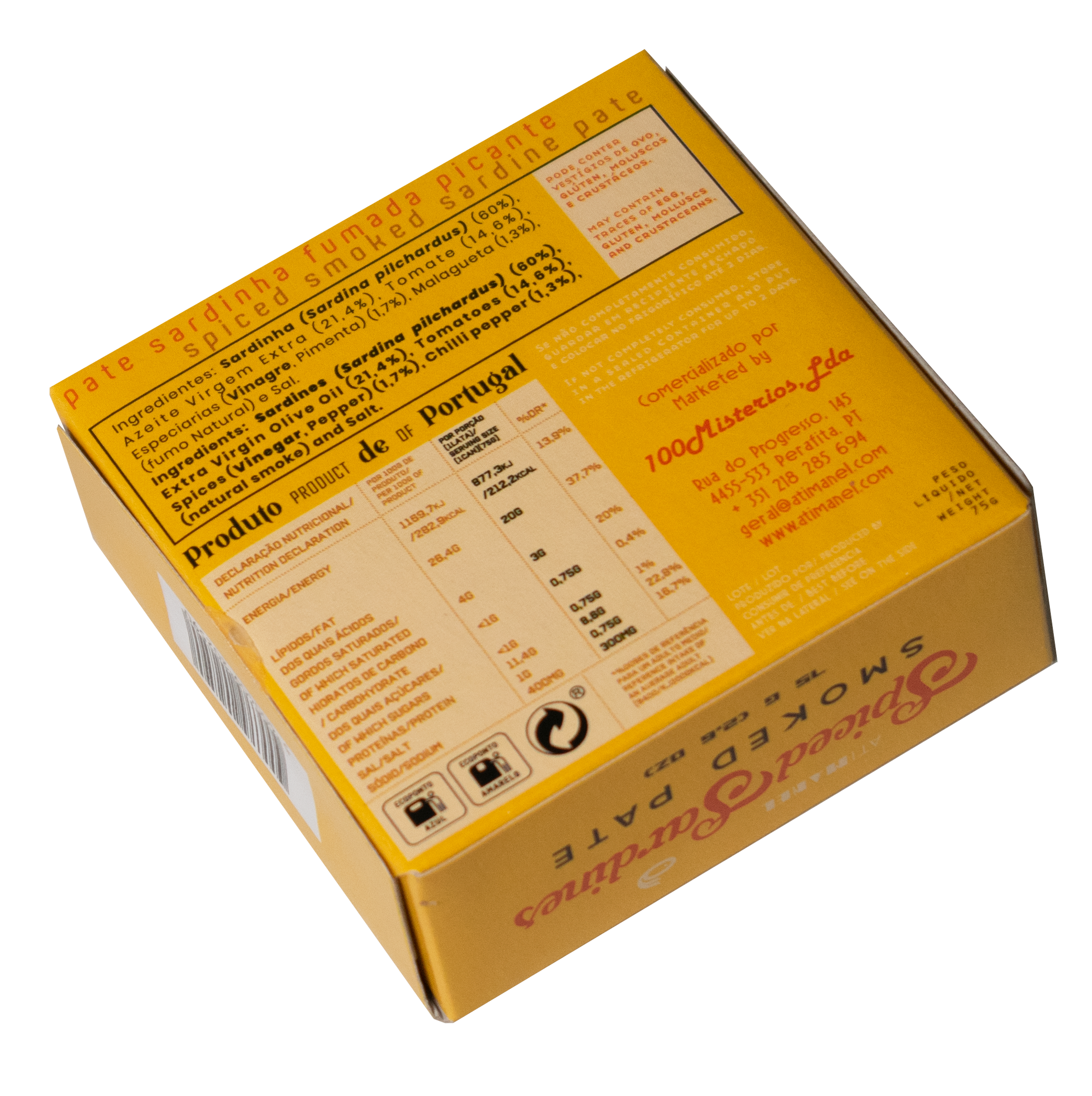 Ati Manel Spiced & Smoked Sardine Pate