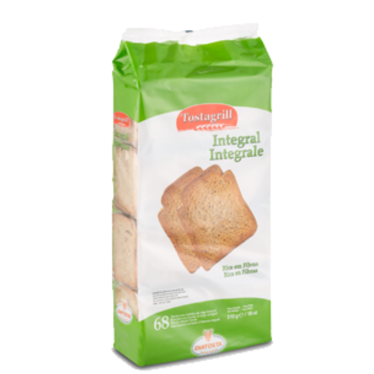 Tostagrill Whole Wheat Toasts - 510g