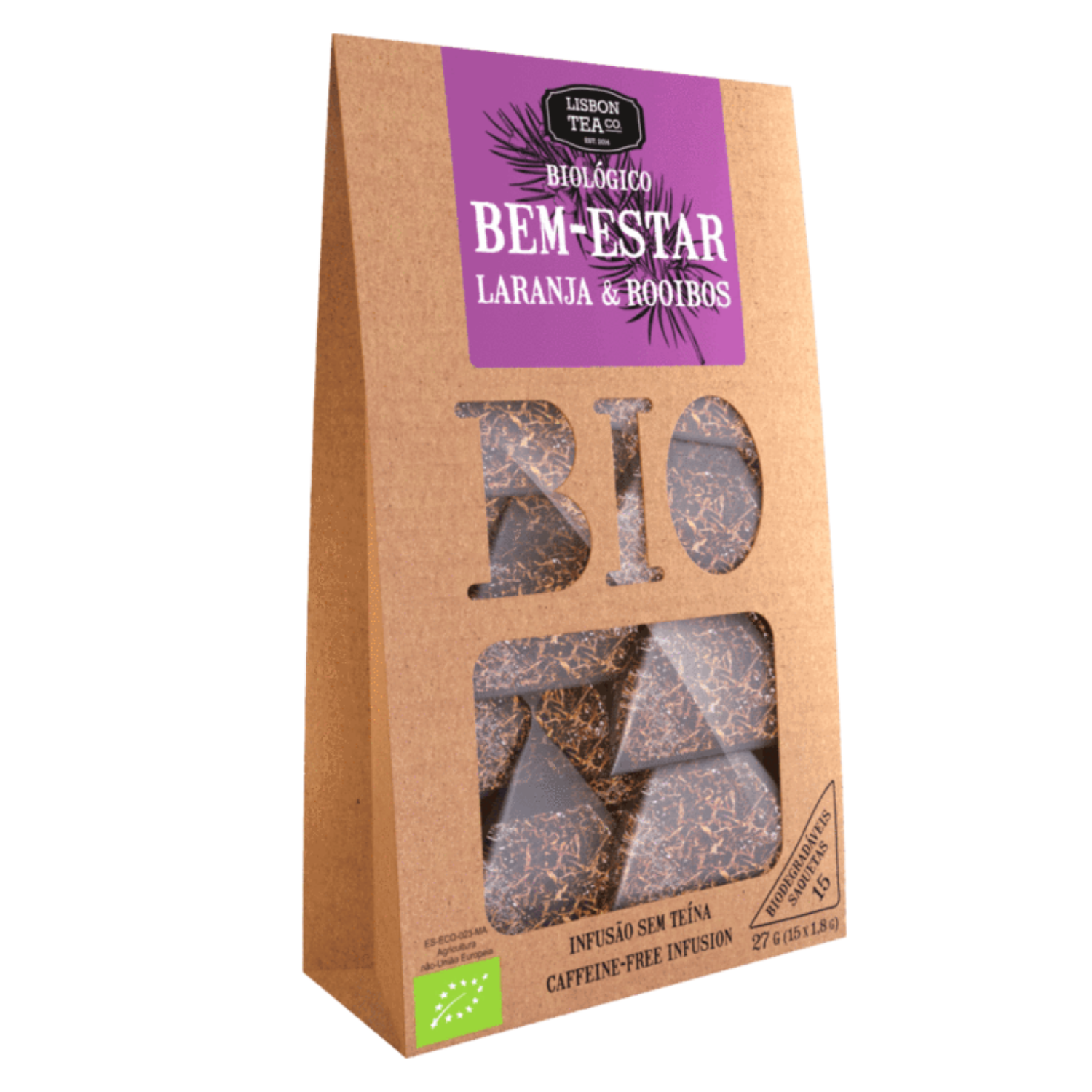 Lisbon Tea Co. Organic Wellness Orange & Rooibos