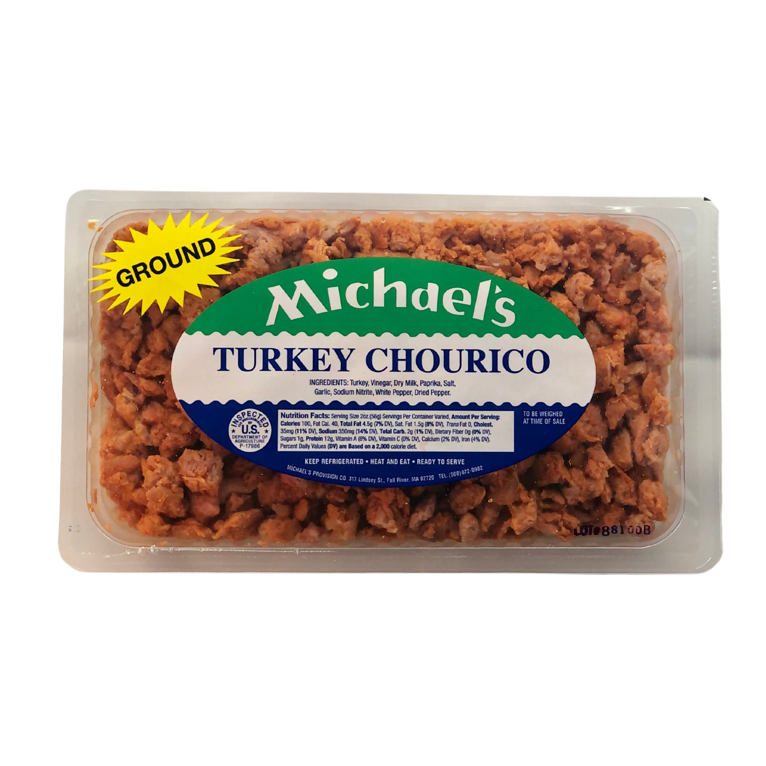 Kurincoco Michael's Ground Turkey Chouriço – Portugalia Marketplace