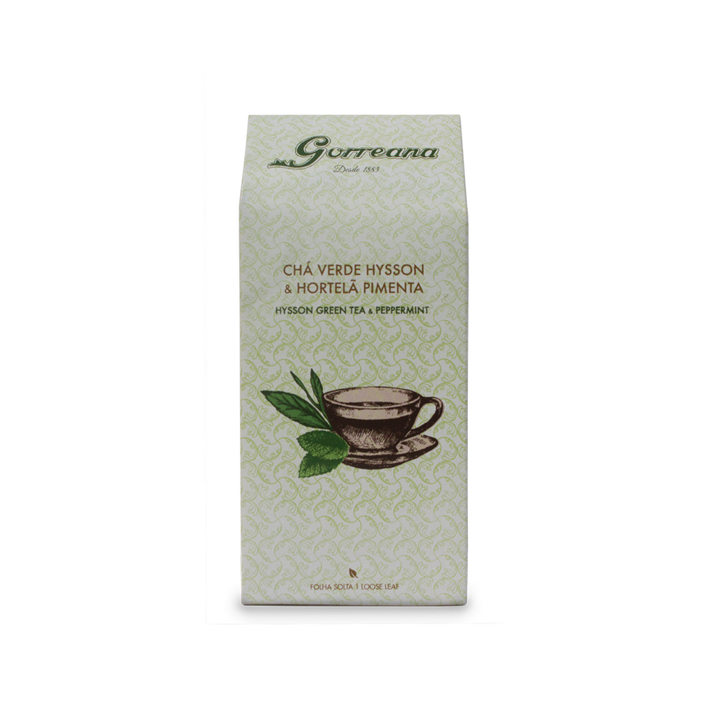 Cha Gorreana Hysson Green Tea & Peppermint - LOOSE LEAF
