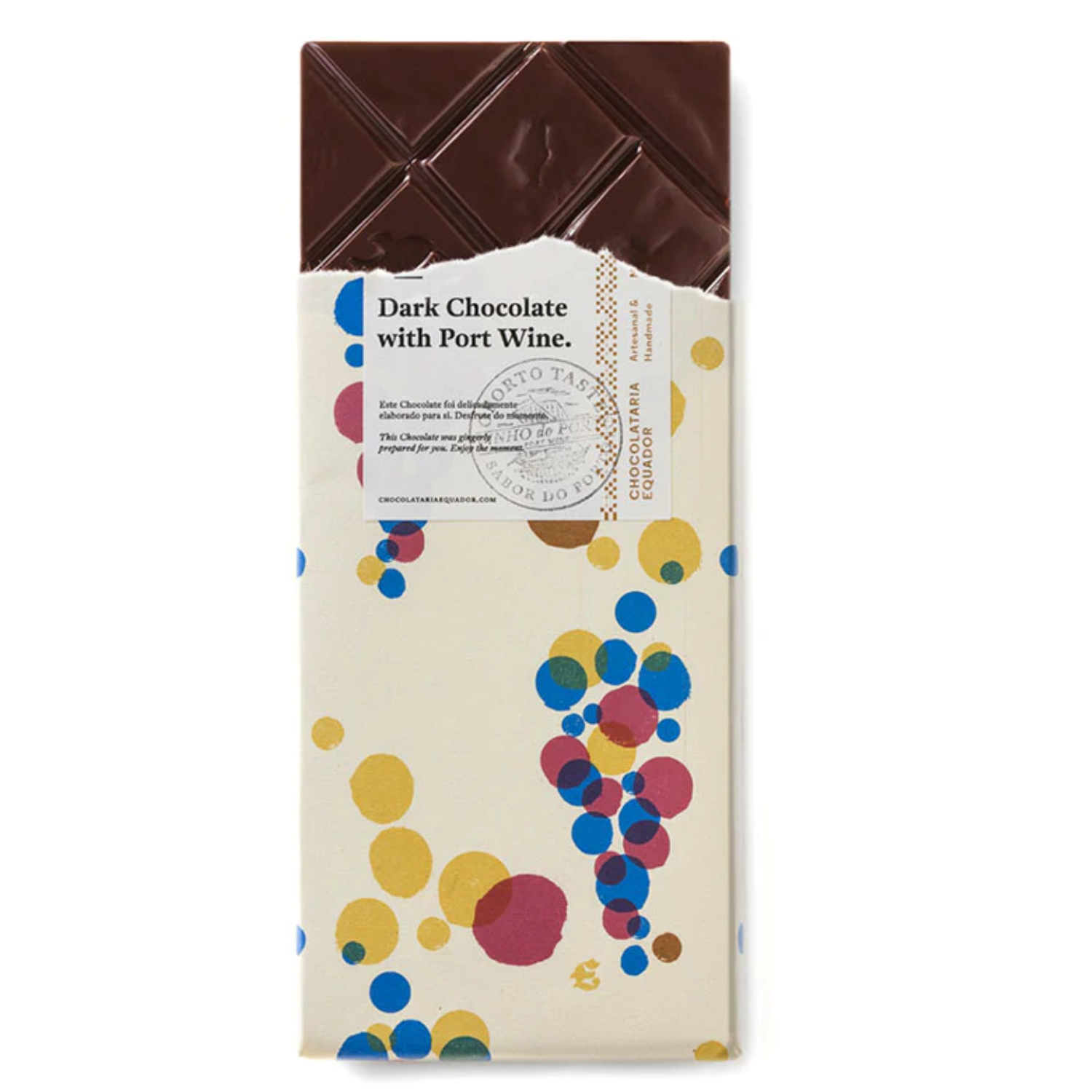 Chocolataria Equador Dark Chocolate with Port Wine