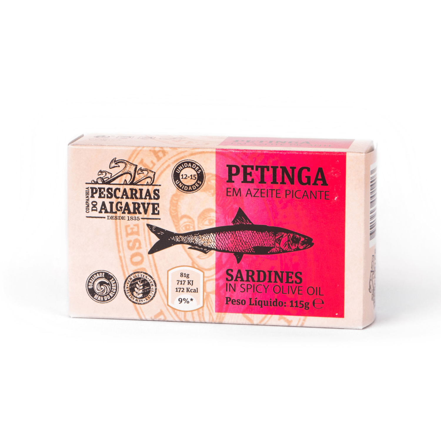 Pescarias do Algarve Small Sardines in Spicy Olive Oil