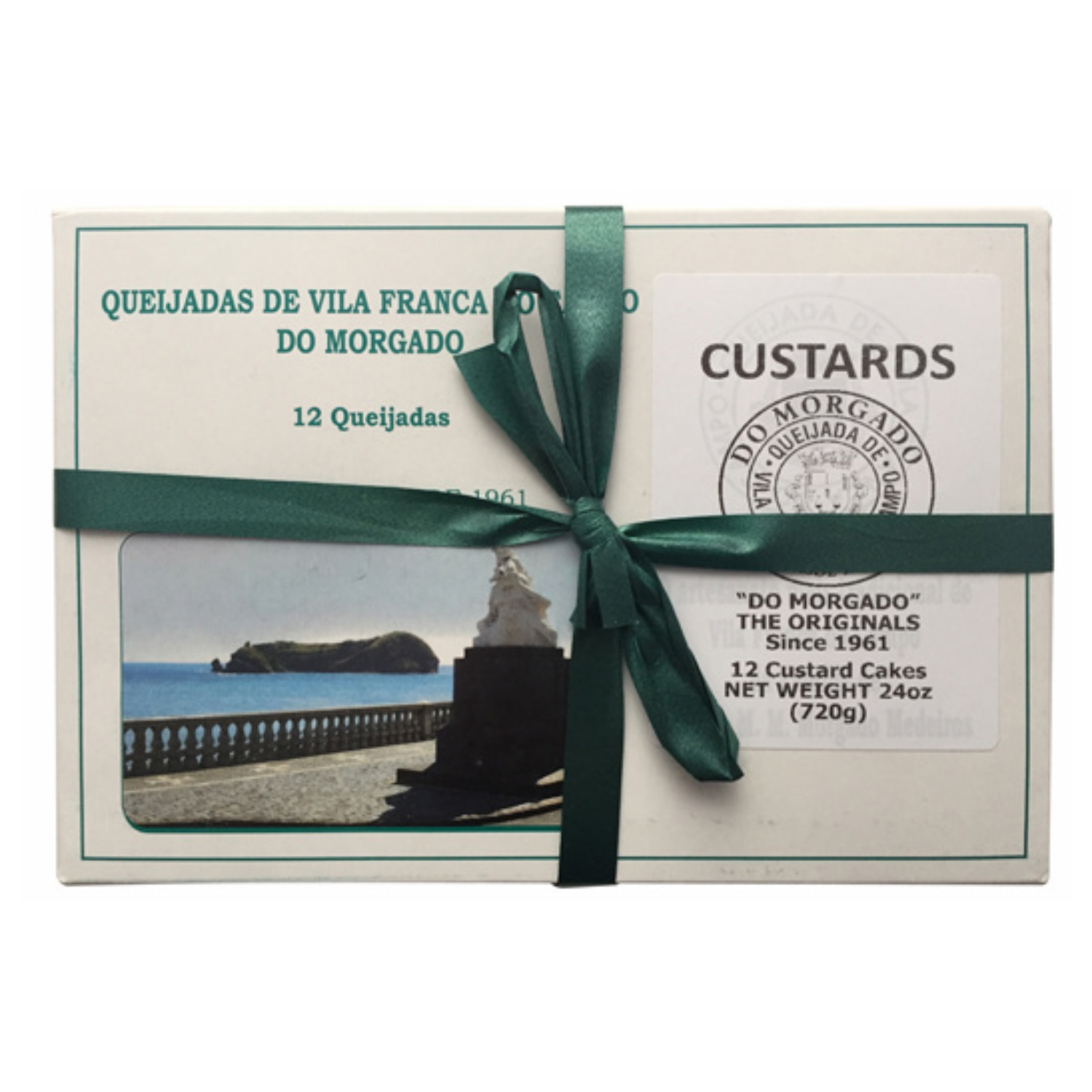 Queijadas De Vila Franca Do Campo Do Morgado Portuguese Custard Cakes - 12 PACK