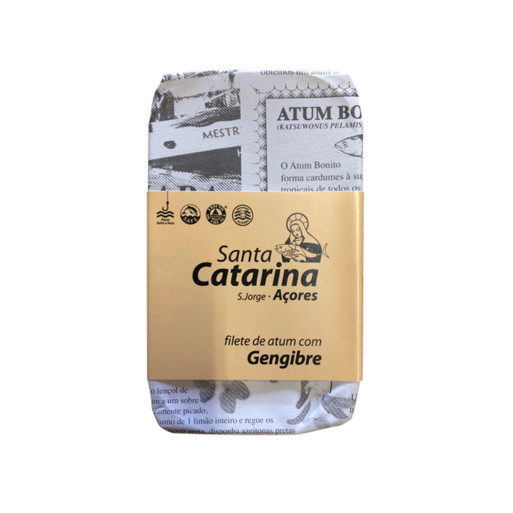 Santa Catarina Gourmet Tuna Fillets with Ginger and Olive Oil