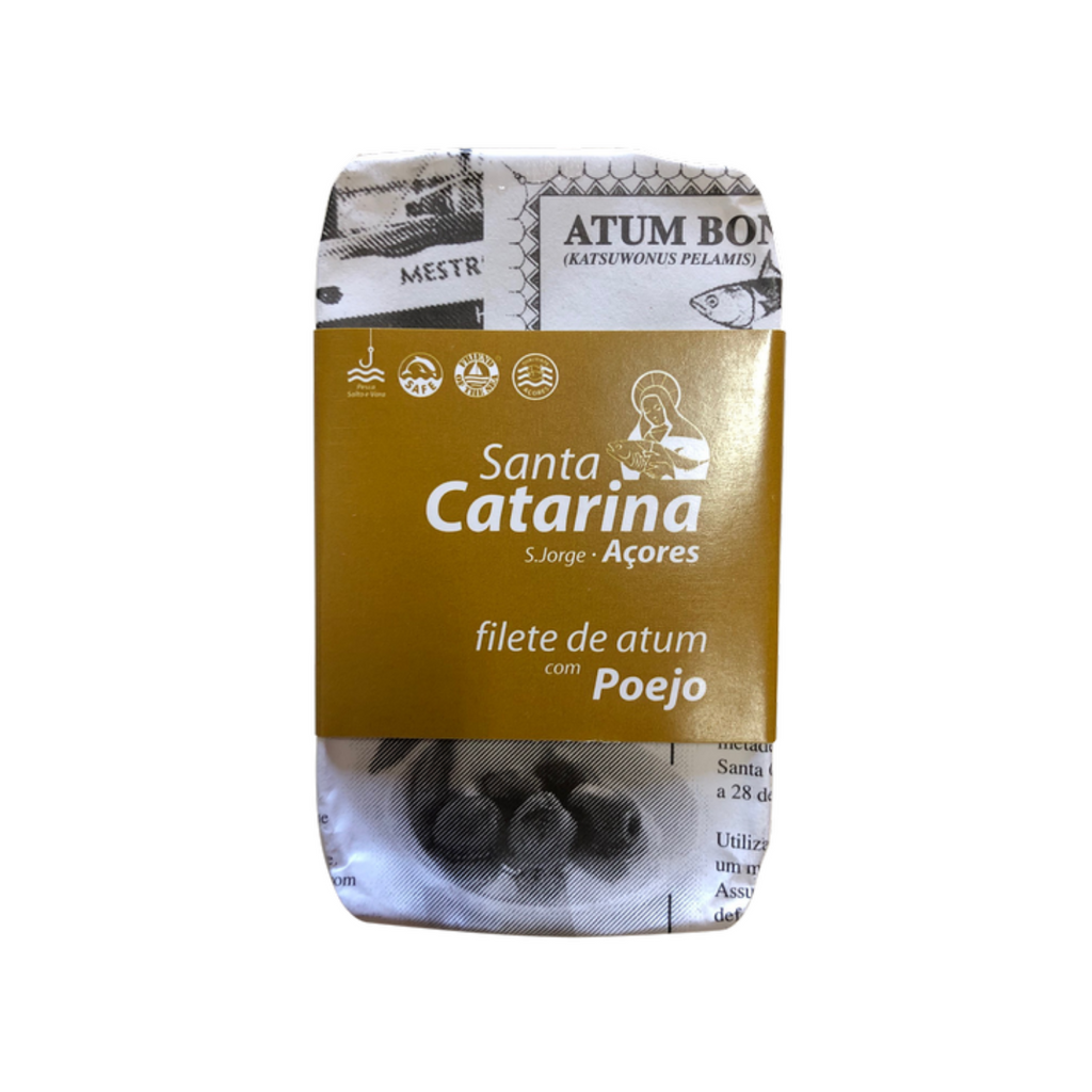 Santa Catarina Gourmet Tuna Fillets in Olive Oil with Pennyroyal