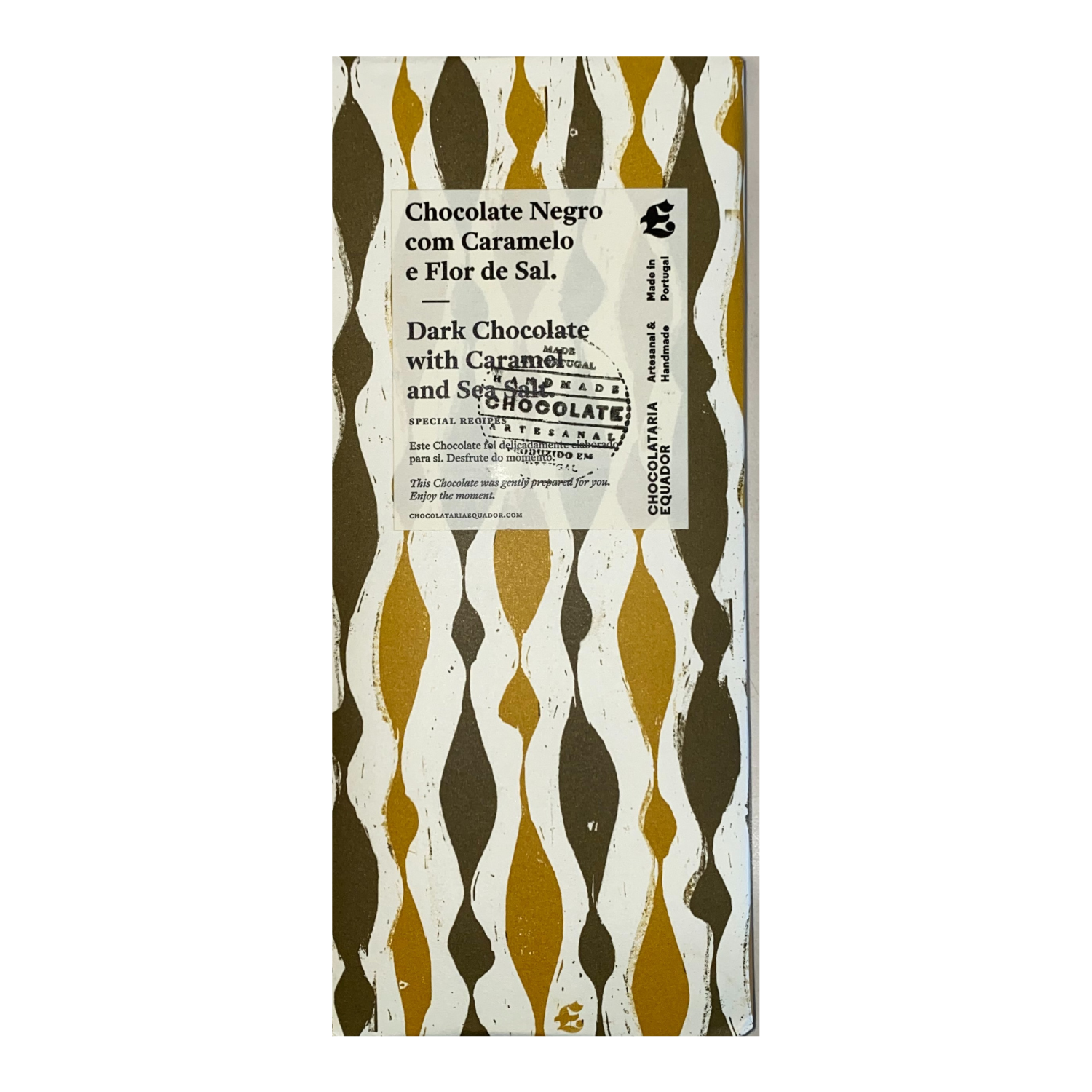 Chocolataria Equador Dark Chocolate with Caramel and Sea Salt