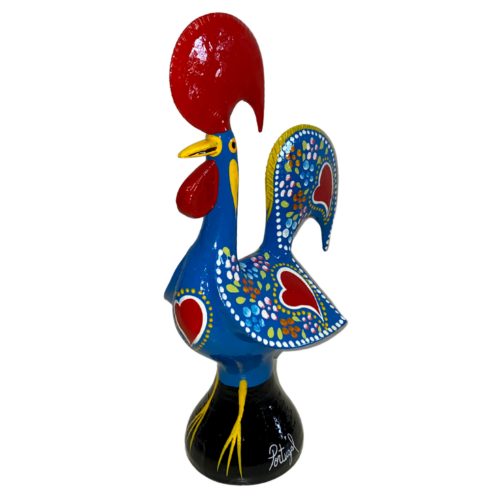 6 inch Galo Barcelos Traditional Hand-Crafted Metal Rooster