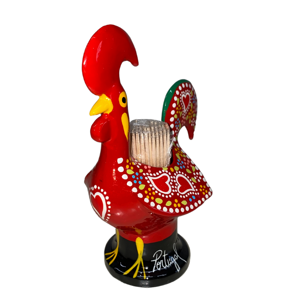 Galo Barcelos Traditional Hand-Crafted Wooden Toothpick