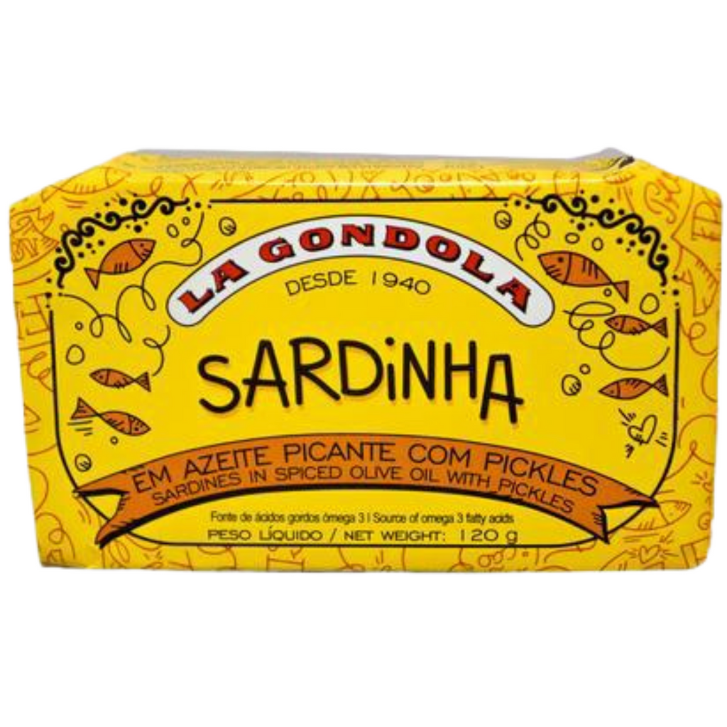 La Gondola Sardines in Spiced Olive Oil with Pickles