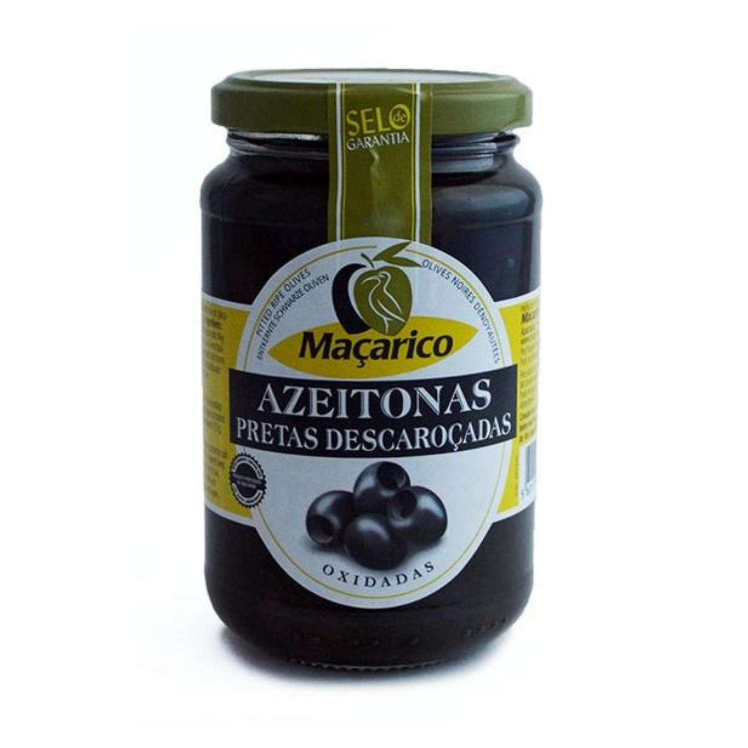 Maçarico Pitted Ripe Black Olives