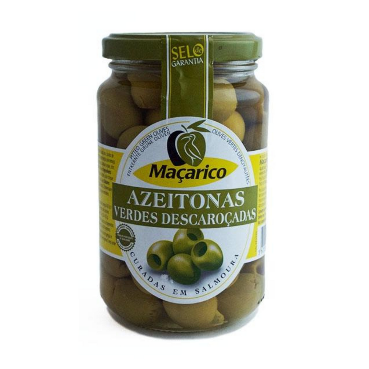 Maçarico Pitted Green Olives