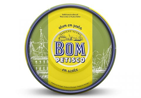 Bom Petisco Solid Tuna Oil 385gr