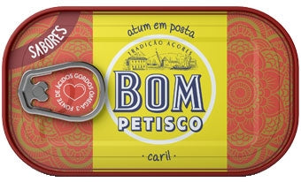 Bom Petisco Solid Tuna In Olive Oil and Curry