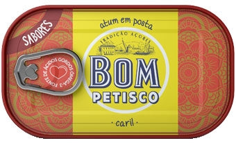 Bom Petisco Solid Tuna In Olive Oil and Curry