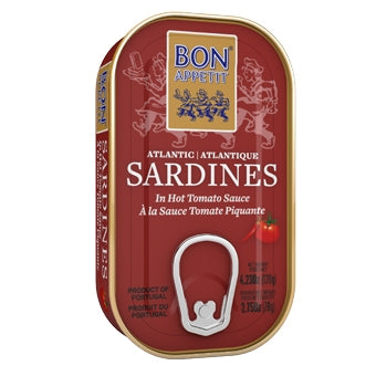 Bon Appetit Sardines in Hot Tomato Sauce