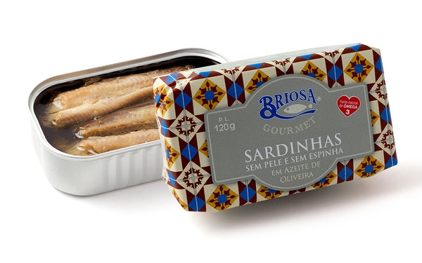 Briosa Skinless and Boneless Sardines in Olive Oil