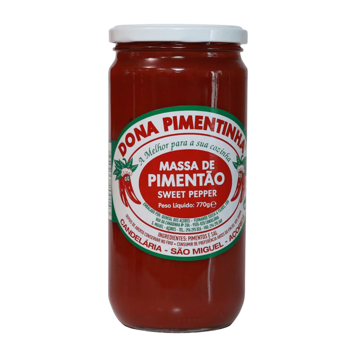Dona Pimentinha Sweet Pepper Paste