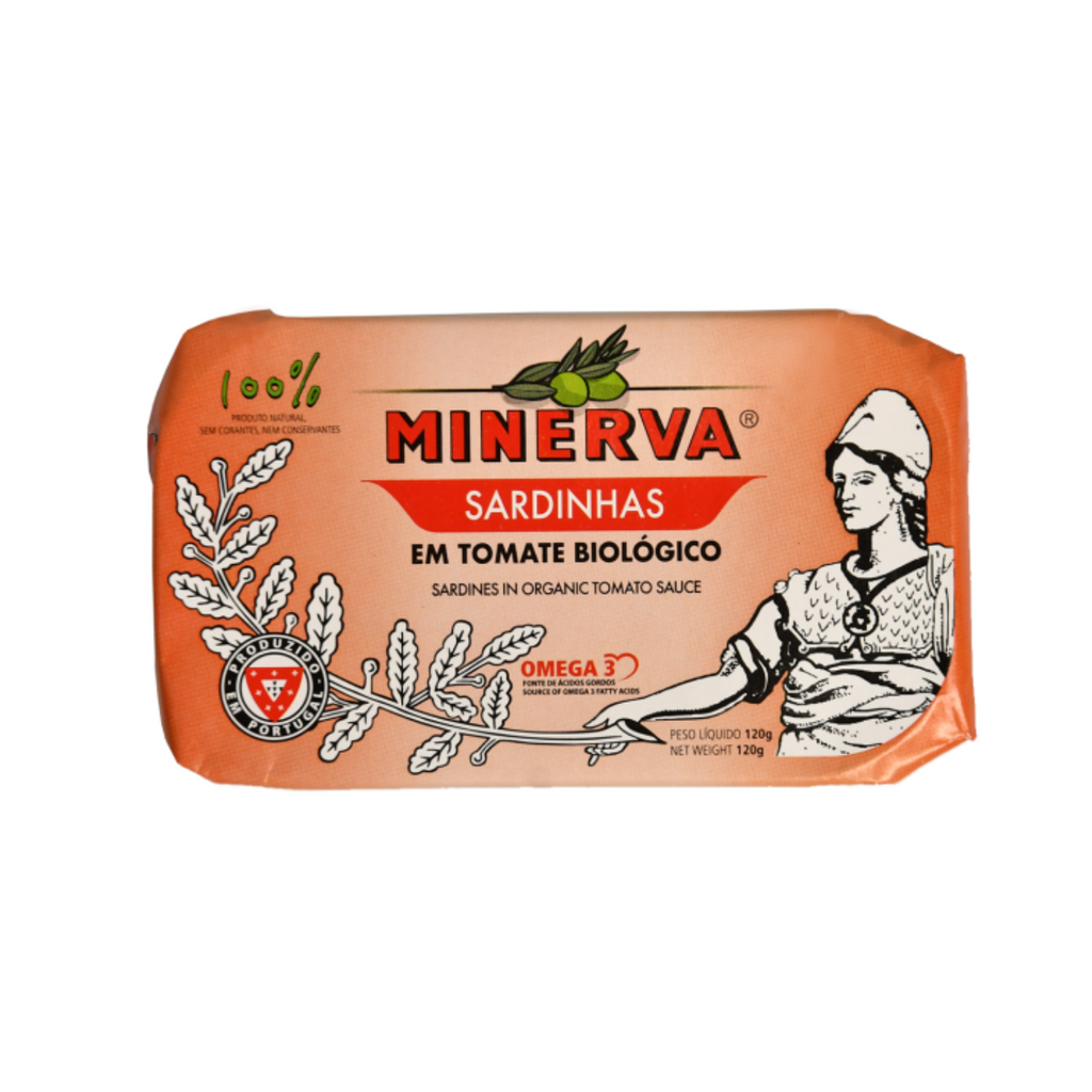 Minerva Sardines in Organic Tomato Sauce