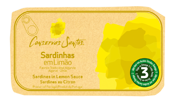Conservas Santos Portuguese Sardines in Lemon Sauce